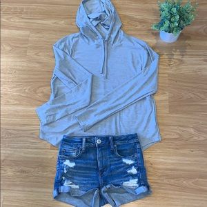 Grey hoodie